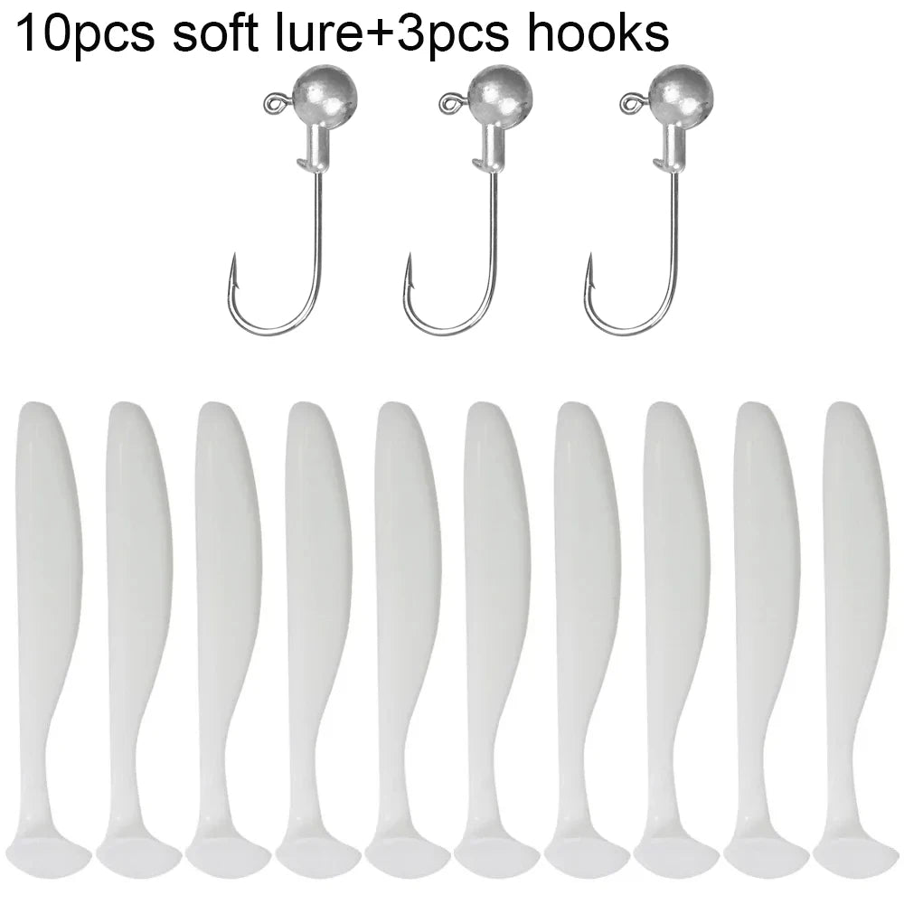 10PCS Soft Lure