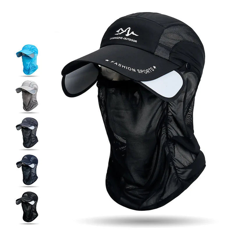 360 ° fishing hat
