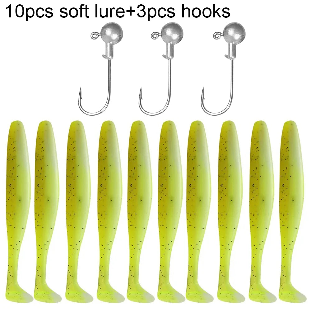 10PCS Soft Lure