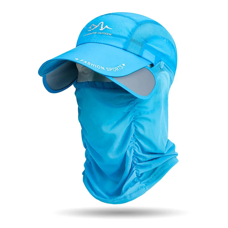 360 ° fishing hat