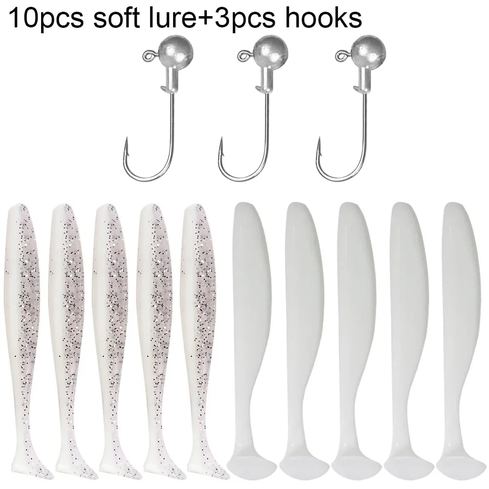 10PCS Soft Lure