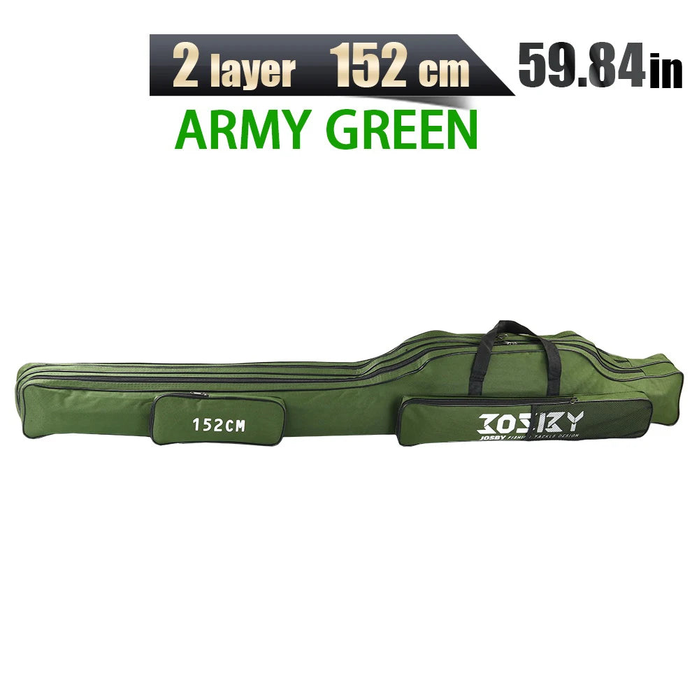 Portable Foldable Fishing Rod Carrier Bag