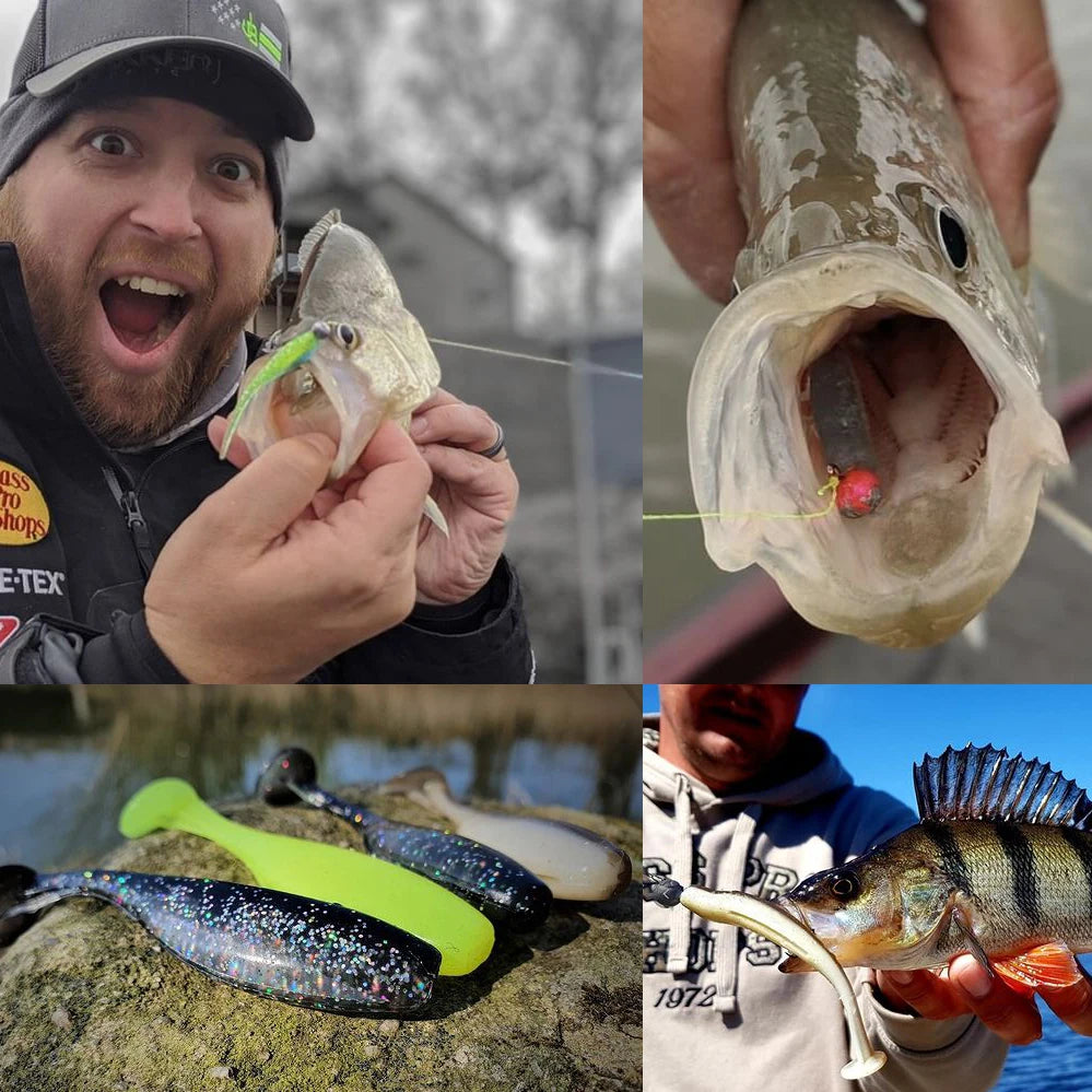 10PCS Soft Lure