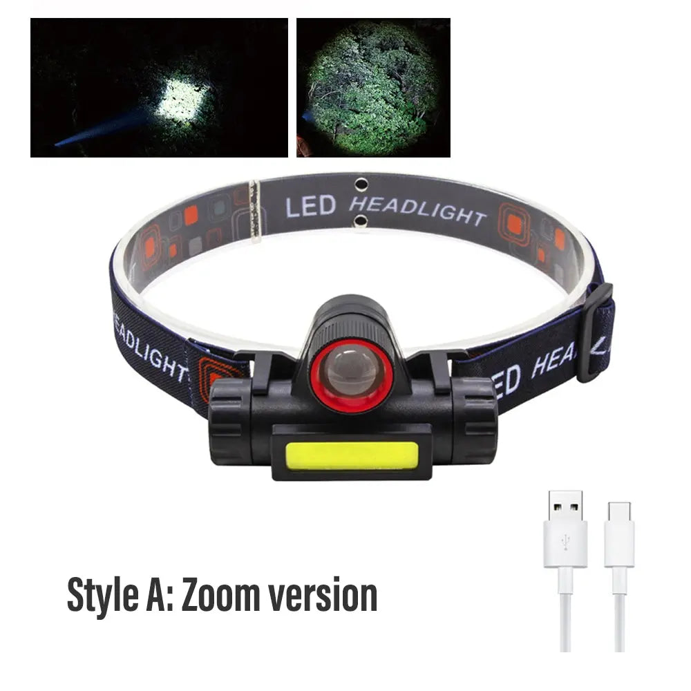Rechargeable Fishing LED Headlamp
