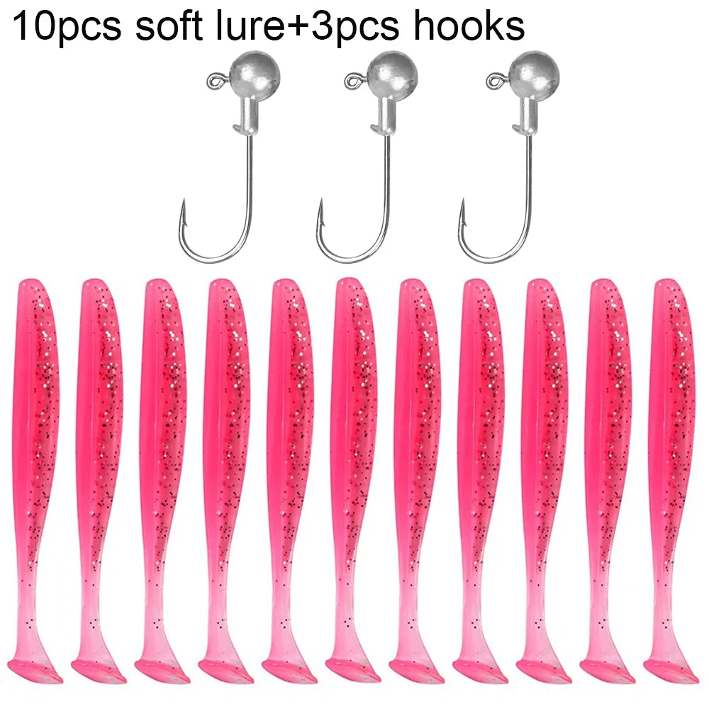 10PCS Soft Lure
