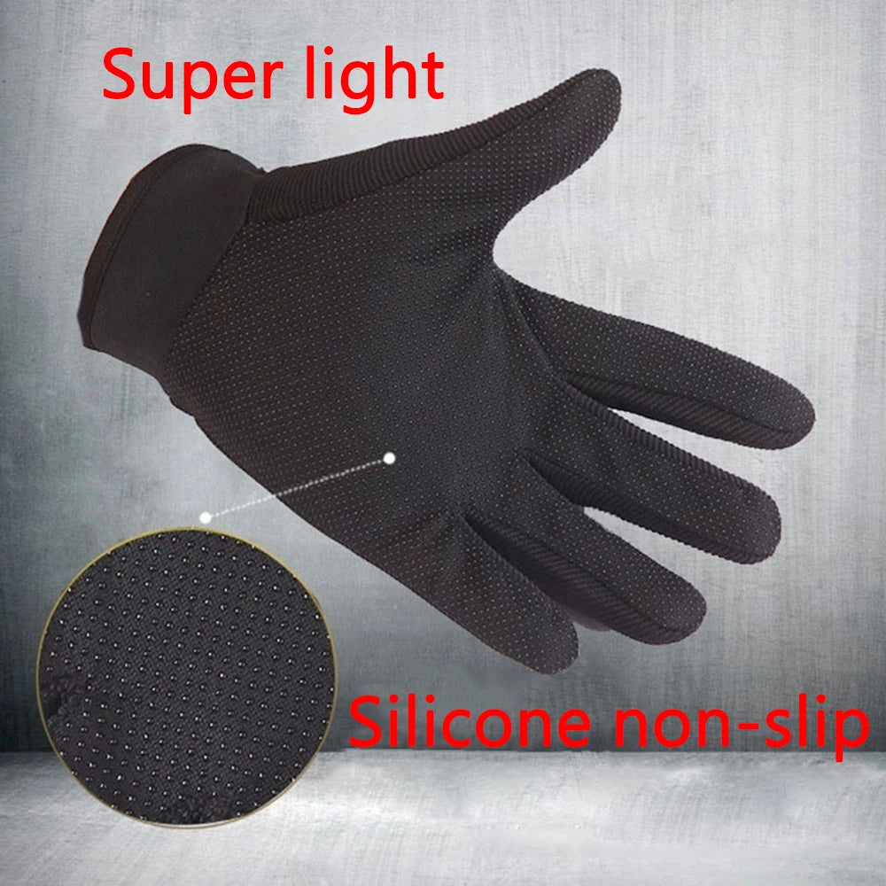 Fishing Gloves Non-Slip Gloves Full Finger Fingerless