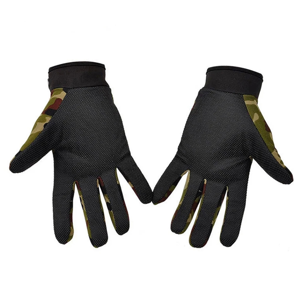 Fishing Gloves Non-Slip Gloves Full Finger Fingerless