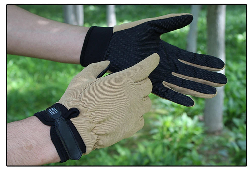 Fishing Gloves Non-Slip Gloves Full Finger Fingerless