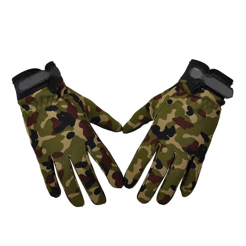 Fishing Gloves Non-Slip Gloves Full Finger Fingerless