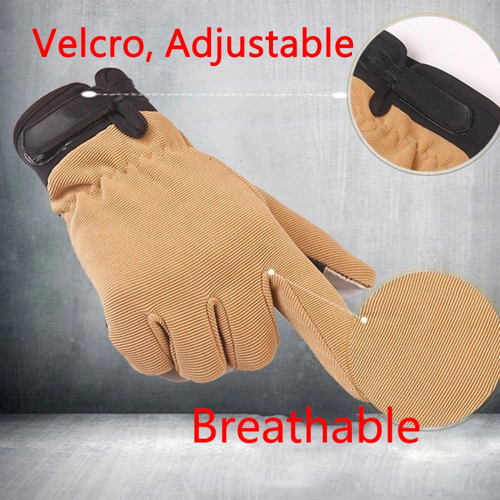 Fishing Gloves Non-Slip Gloves Full Finger Fingerless