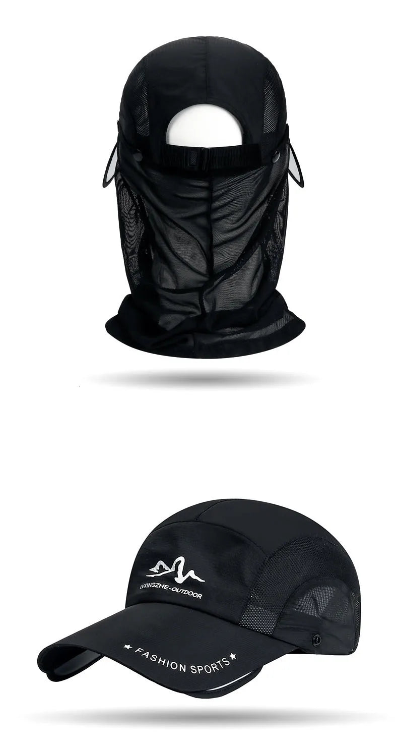 360 ° fishing hat