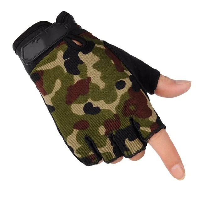 Fishing Gloves Non-Slip Gloves Full Finger Fingerless