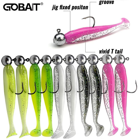 10PCS Soft Lure