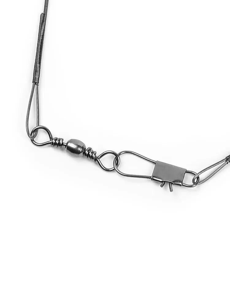 20PC Anti Bite Steel Fishing Leader