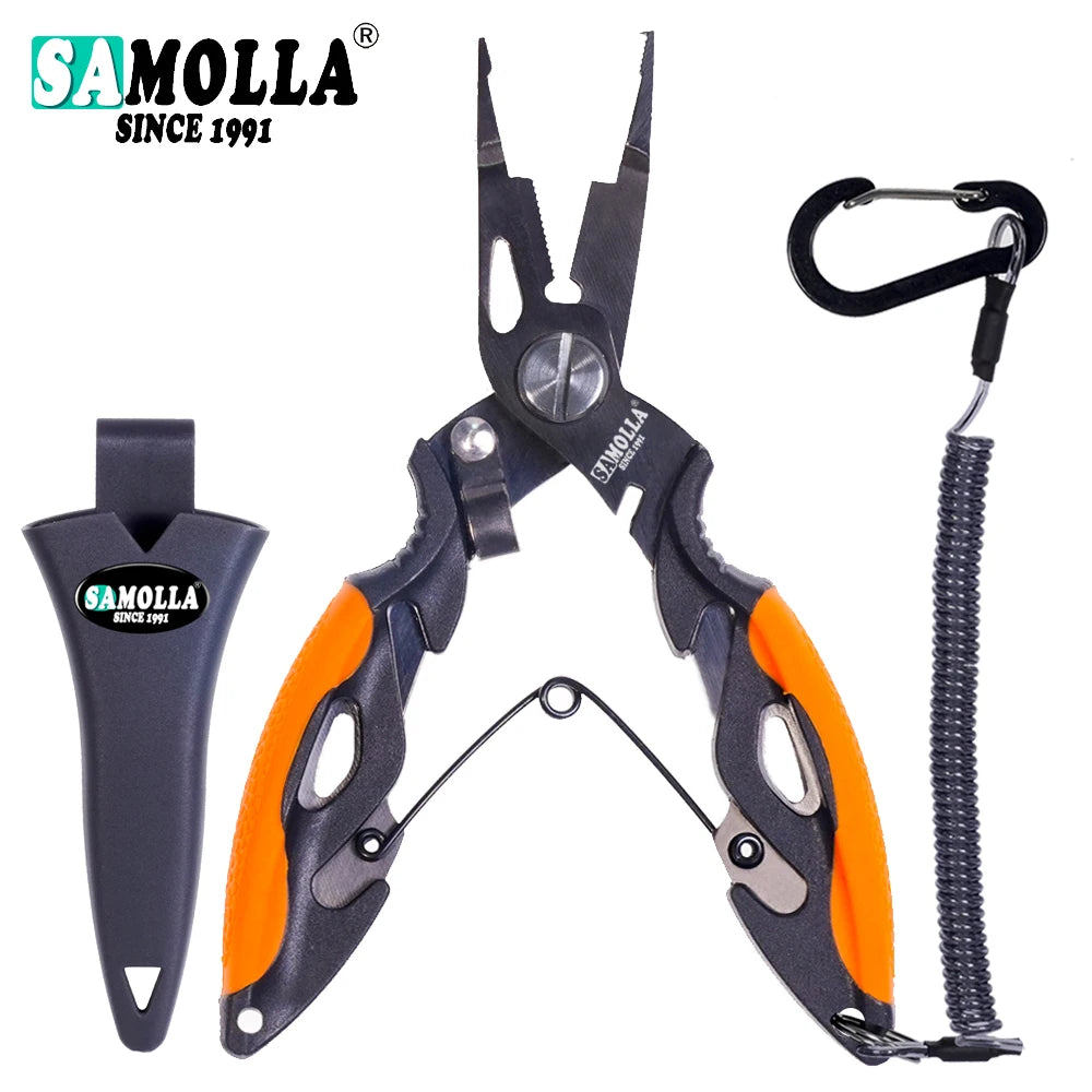 Multifunctional Fishing Pliers 420 Stainless Steel Body
