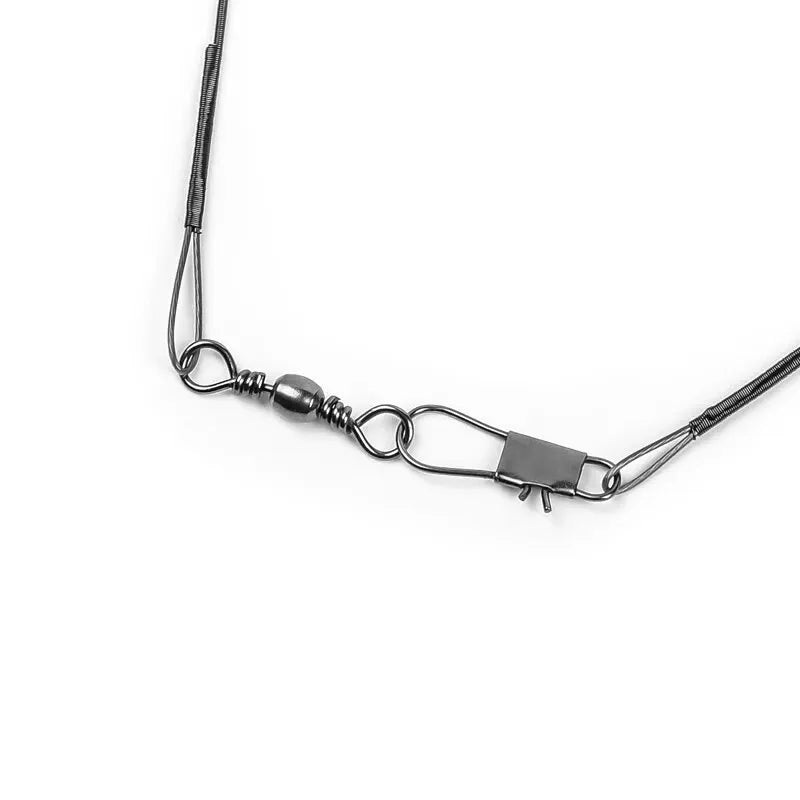 20PC Anti Bite Steel Fishing Leader