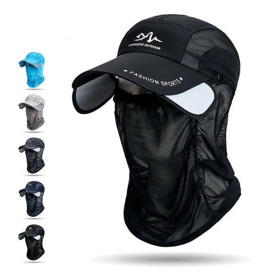 360 ° fishing hat
