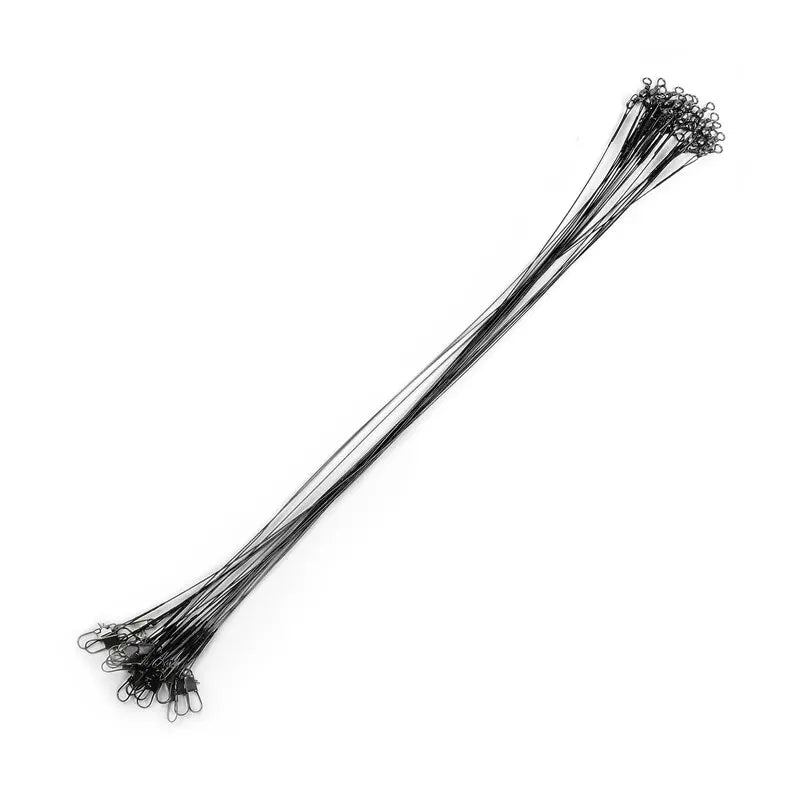 20PC Anti Bite Steel Fishing Leader