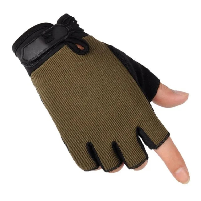Fishing Gloves Non-Slip Gloves Full Finger Fingerless