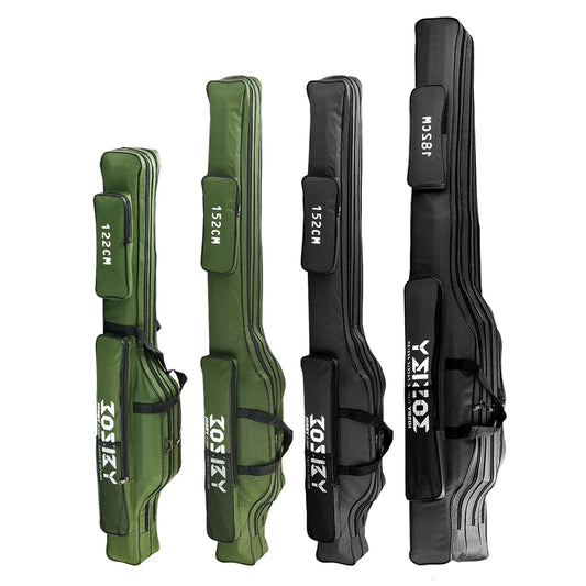Portable Foldable Fishing Rod Carrier Bag