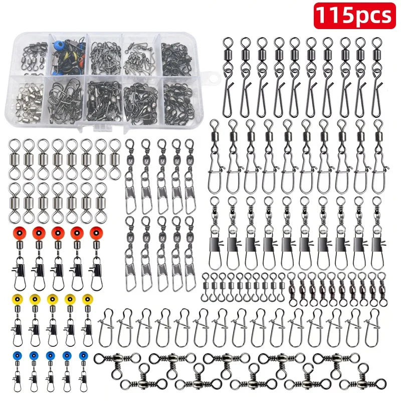 115 fishing connector set