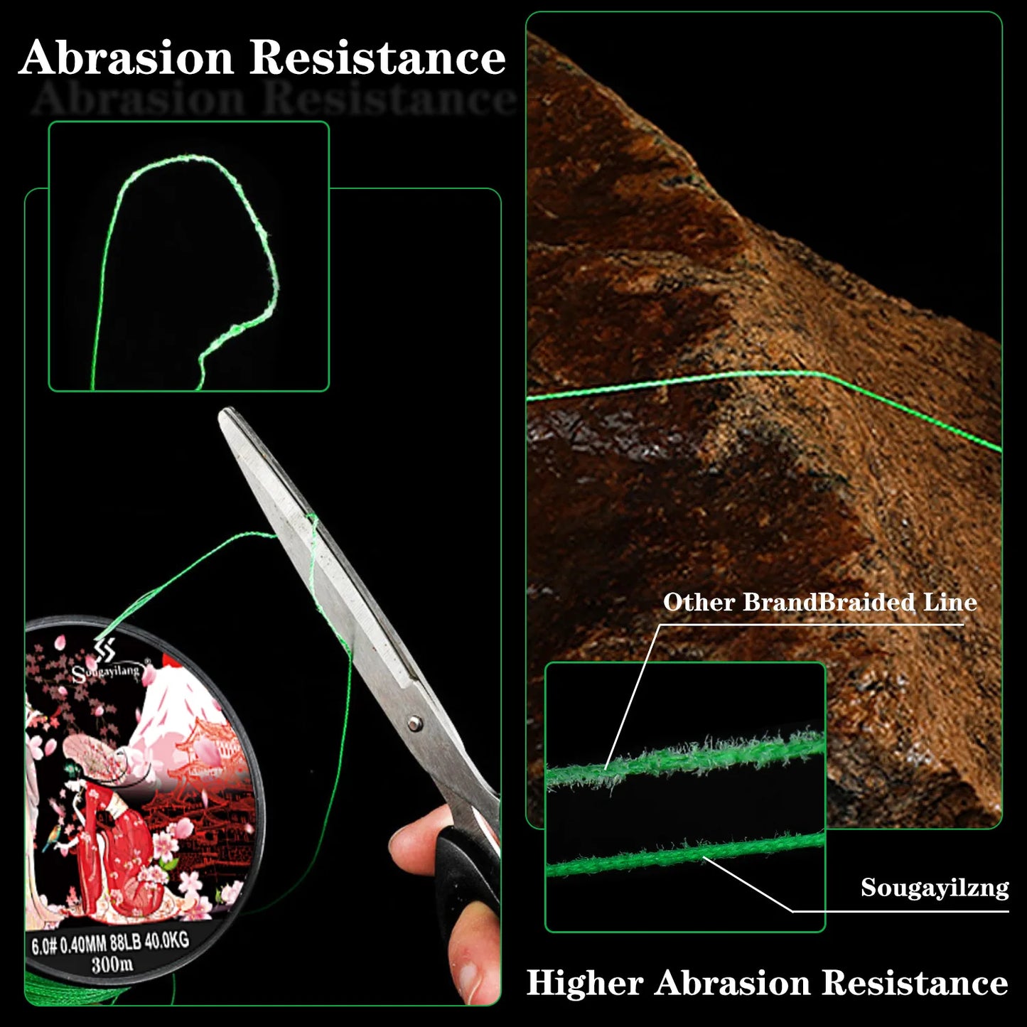 Sougayilang Braided Fishing Line