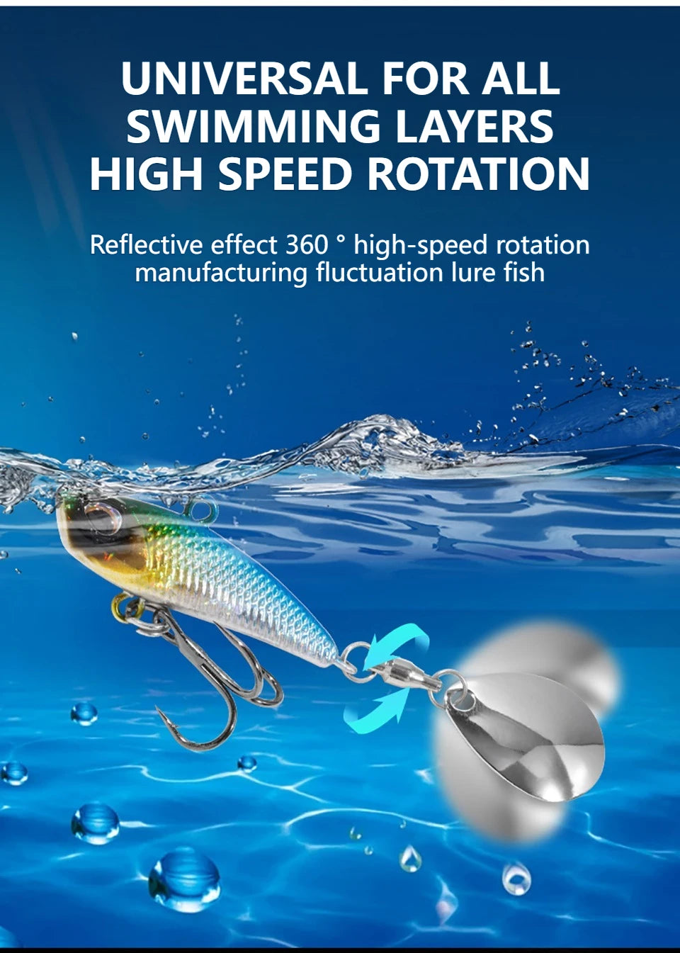 WALK FISH Spinner Bait