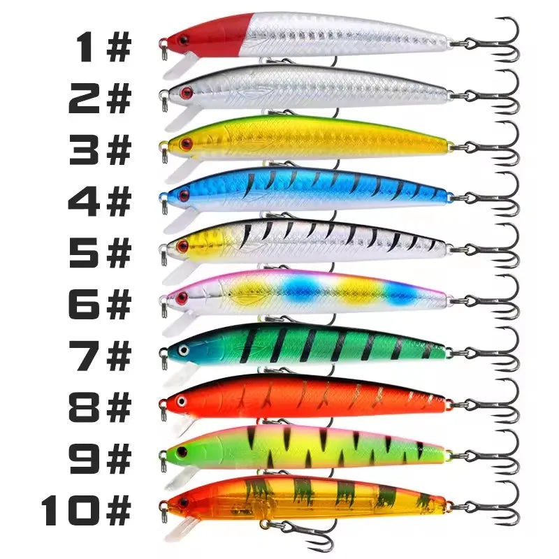 Minnow Lure With Ringing Beads