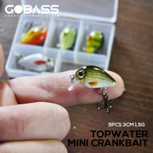 Mini Fish Bass Fishing Lure Set