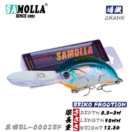 SAMOLLA Crankbait Fishing Lure