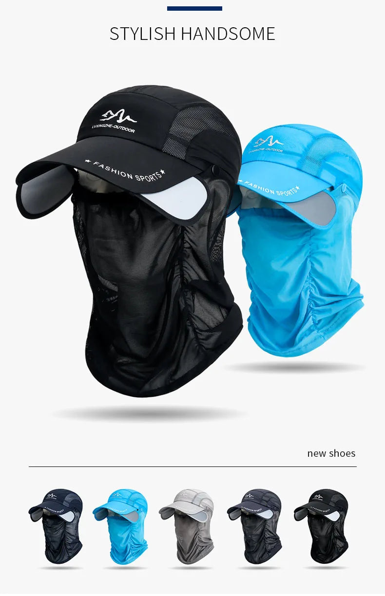 360 ° fishing hat