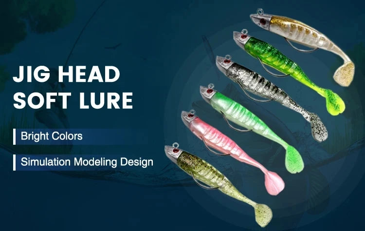 BURLE Soft Lure Jig Head