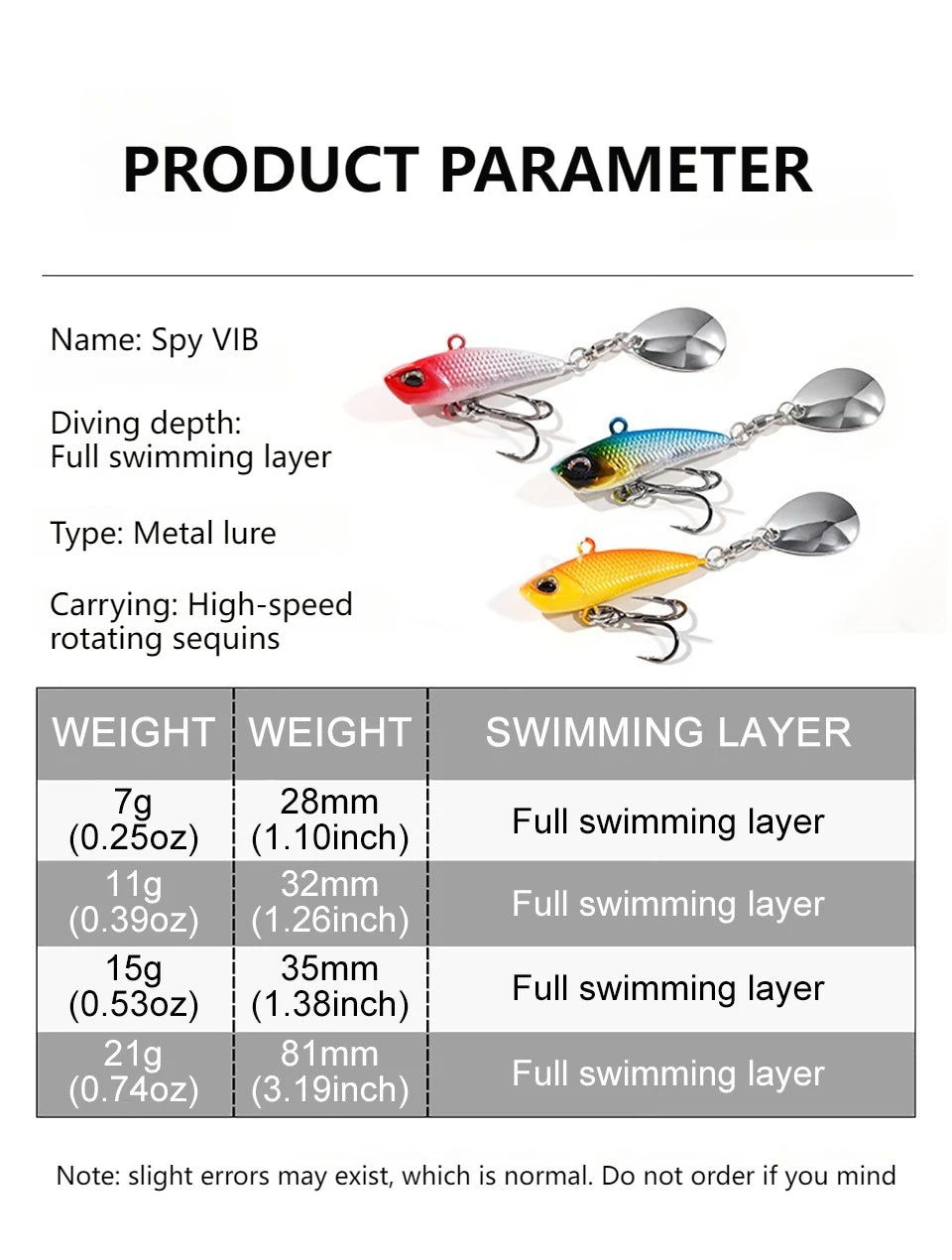 WALK FISH Spinner Bait