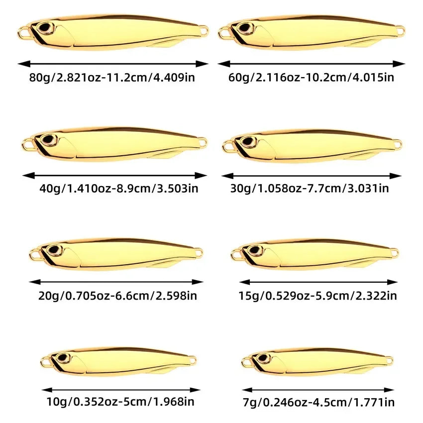 Electroplated Fishing Lure