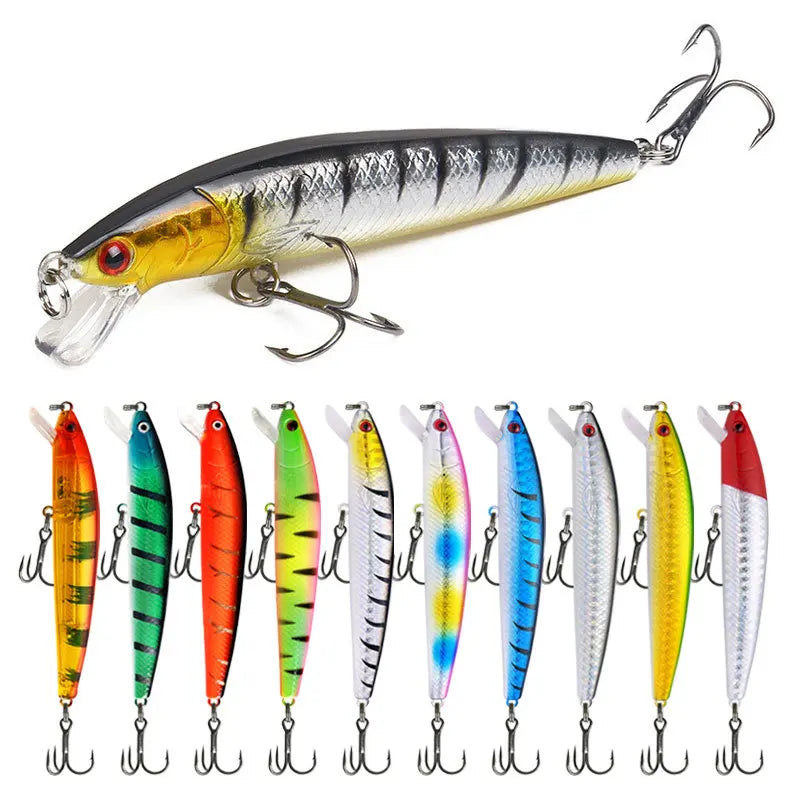 Minnow Lure With Ringing Beads